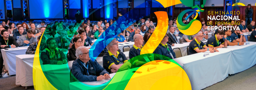 Seminário Nacional de Formação Esportiva acontece de 24 a 26 de junho