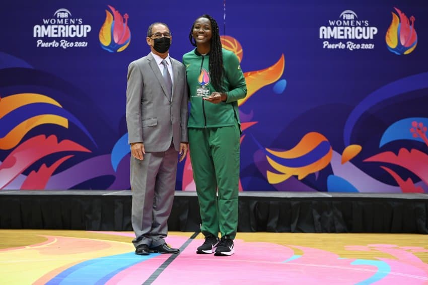 Clarissa dos Santos é eleita para o quinteto ideal da AmeriCup