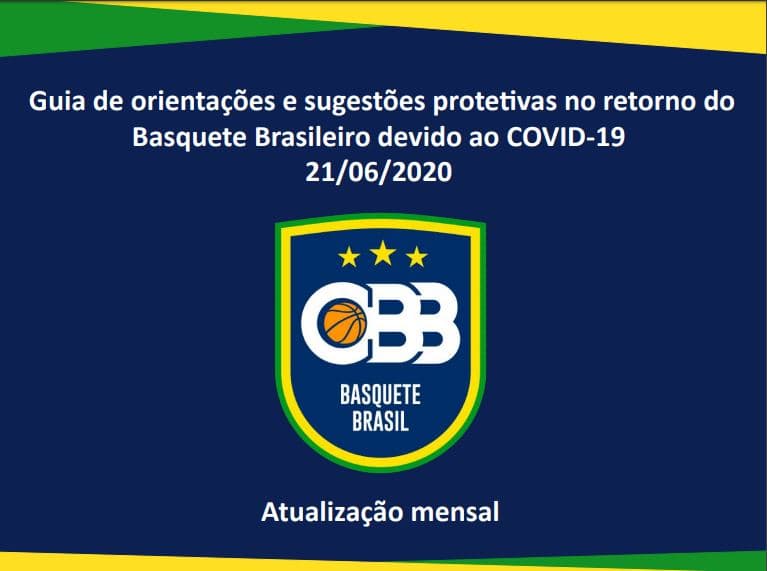 CBB publica Guia de Orientação e Prevenção no retorno ao basquete pós COVID-19