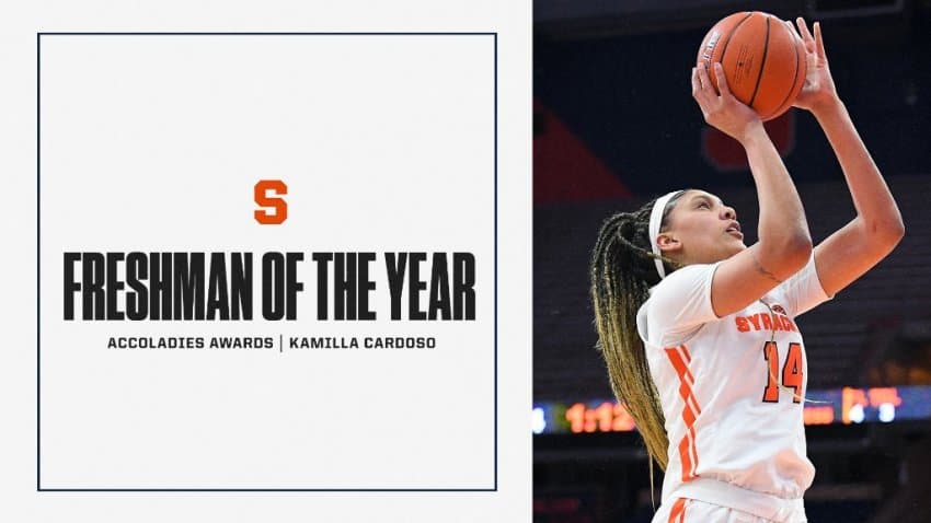Kamilla Cardoso é nominada Freshman do ano na Conferência ACC da NCAA