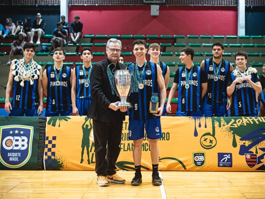 Pinheiros conquista o bicampeonato do CBI Sub-19