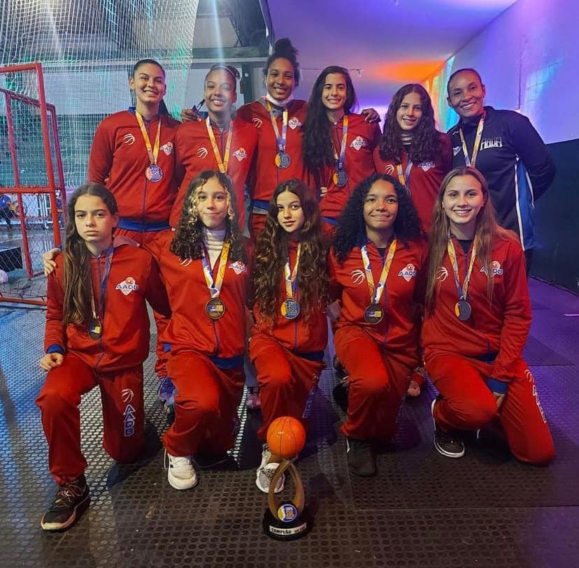 Projeto de Adrianinha é campeã da Copa Sul-Americana sub-15 de basquete