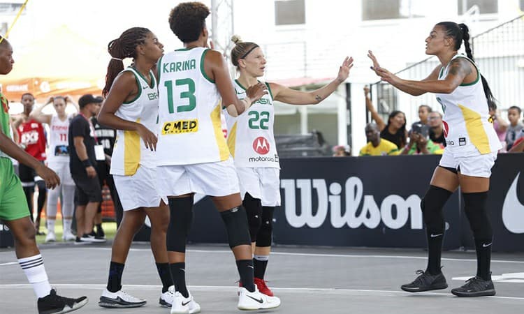 Brasil vence Mali e perde para a Espanha no primeiro dia do Qualifier para Copa do Mundo Feminina de 3x3