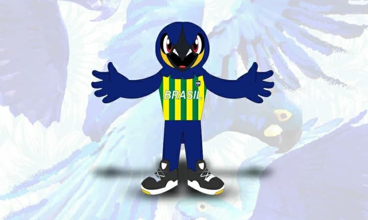 Chegou a Cestinha: com Arara Azul, basquete brasileiro ganha mascote