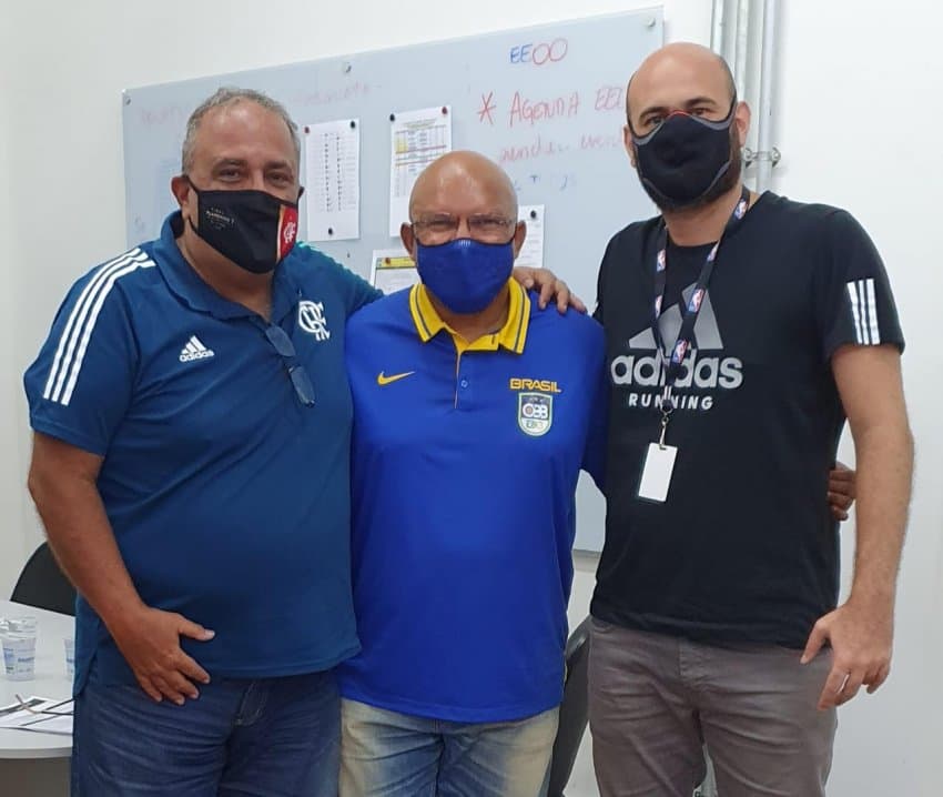 CBB e Flamengo se reúnem por projetos em prol do basquete 3x3