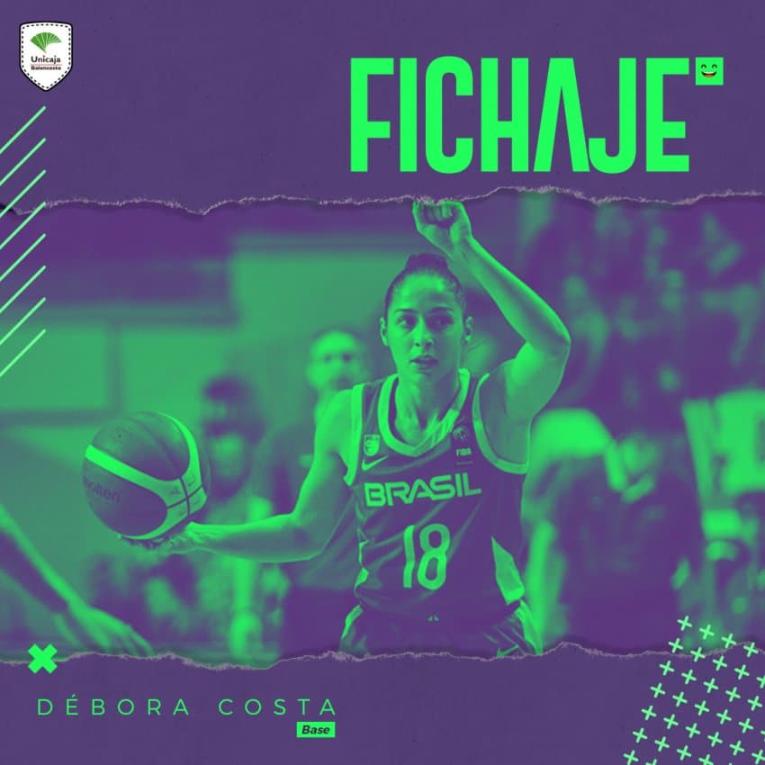 Armadora da Seleção, Débora Costa acerta com o Unicaja