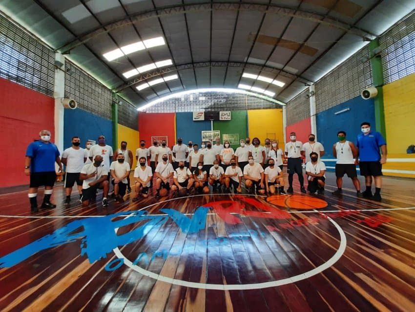 FBERJ realiza prova prática do 1º Curso Online de 3x3 do Brasil