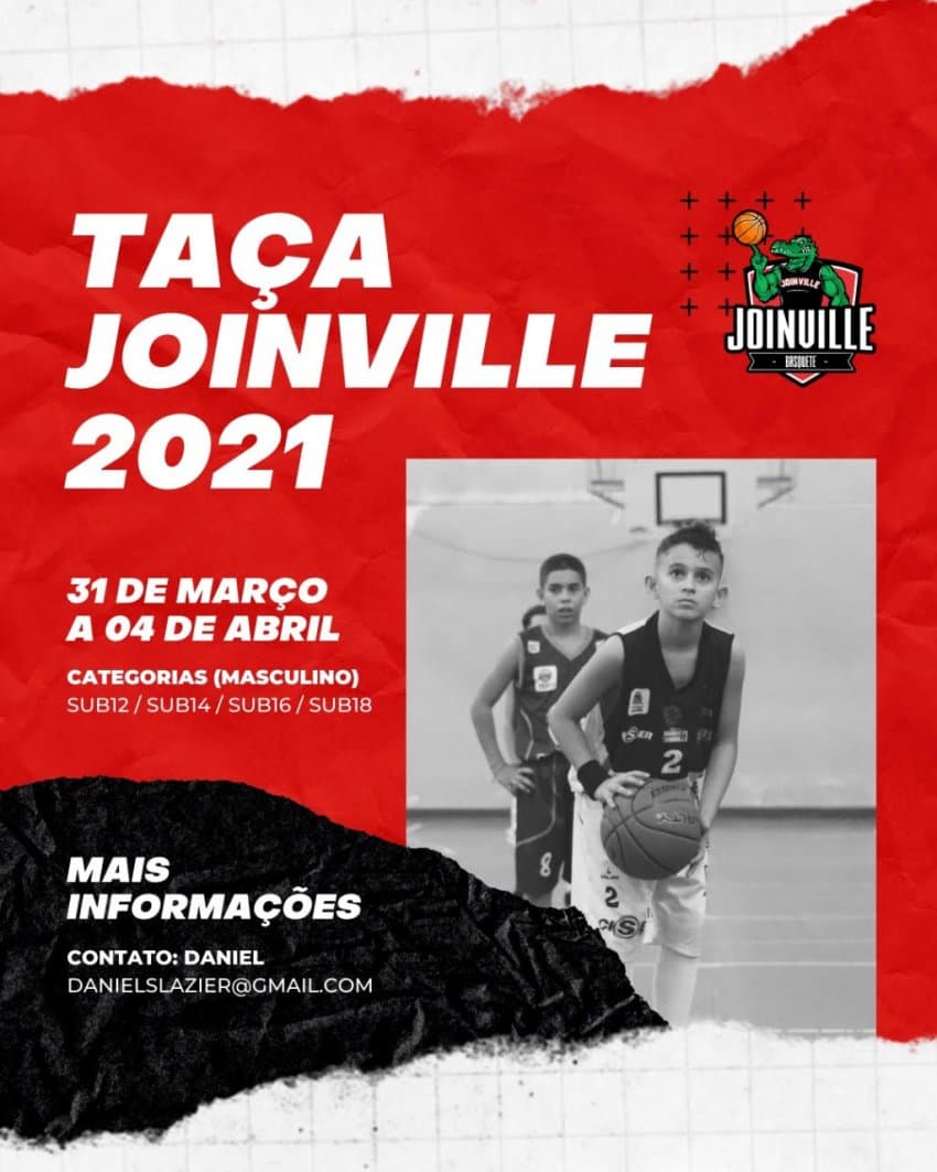 Vem aí: Taça Joinville de Basquete 2021 para a base