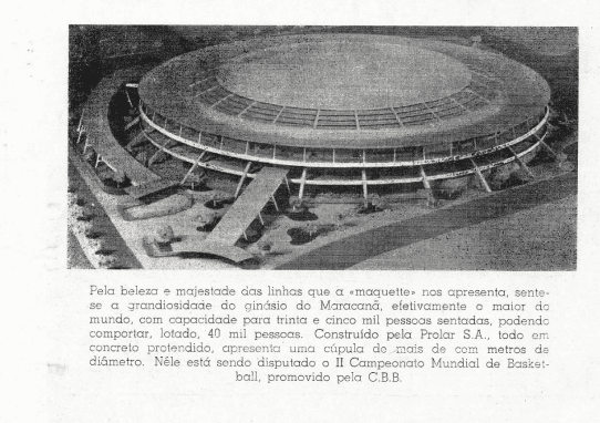MBPG amplia acervo e exibe a revista do Mundial masculino de 1954