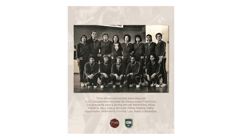 "Mulheres à Cesta" ganha coleção no eMuseu do Esporte na plataforma CBB