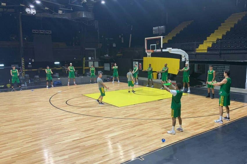 Com Rafa Mineiro capitão, Brasil faz primeiro treino na Argentina para duelos das Eliminatórias da AmeriCup