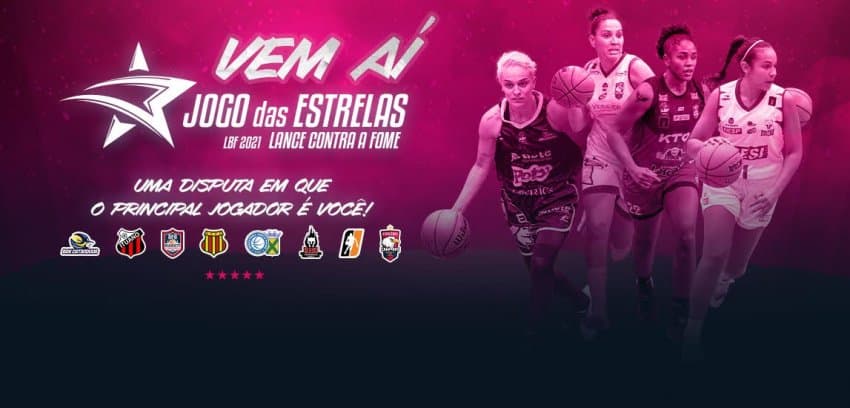 Jogo das Estrelas LBF envolverá equipes em arrecadação solidária de alimentos