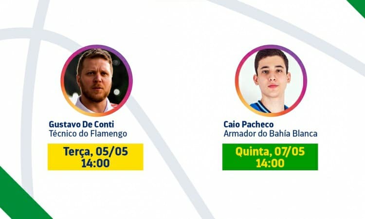 CBB Live: semana terá Gustavo De Conti e Caio Pacheco no nosso Instagram