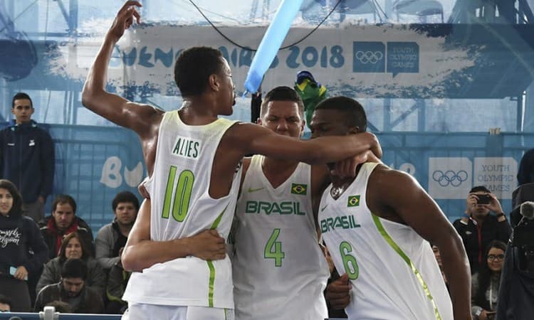 Brasil derrota Nova Zelândia e Andorra e se classifica para as quartas-de-final dos Jogos Olímpicos da Juventude