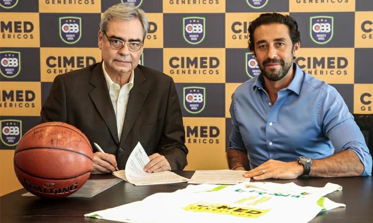 Cimed é a nova patrocinadora da Confederação Brasileira de Basketball