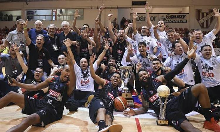 Sesi Franca Basquete conquista o título da Liga Sul-Americana 2018