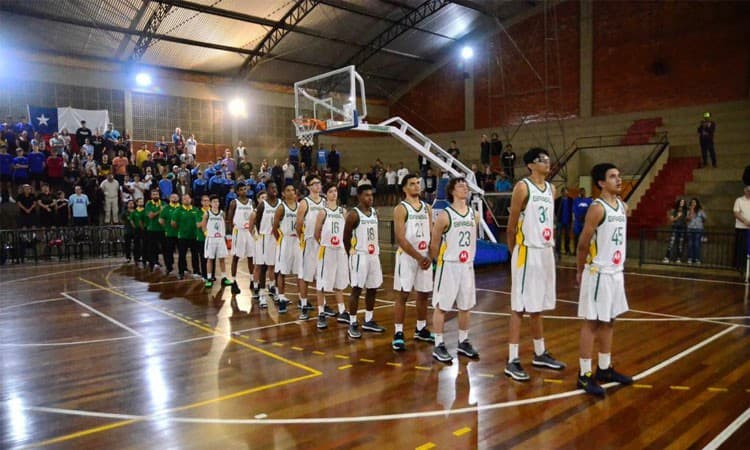 Brasil fecha o Sul-Americano Sub-14 Masculino na segunda colocação