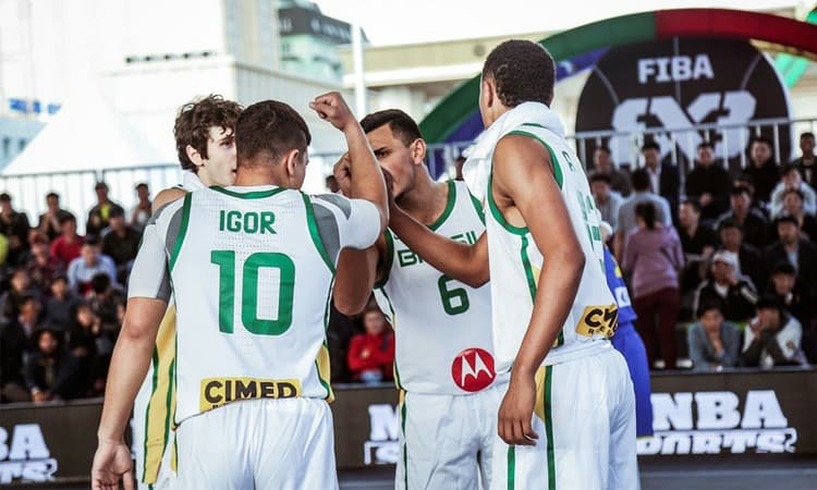 Brasil ganha uma e perde outra na segunda rodada e não avança na Copa do Mundo Sub-18 de 3x3
