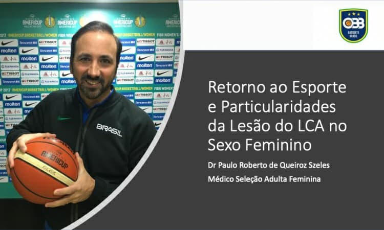 Área de performance da CBB terá reunião sobre lesão do LCA no sexo feminino